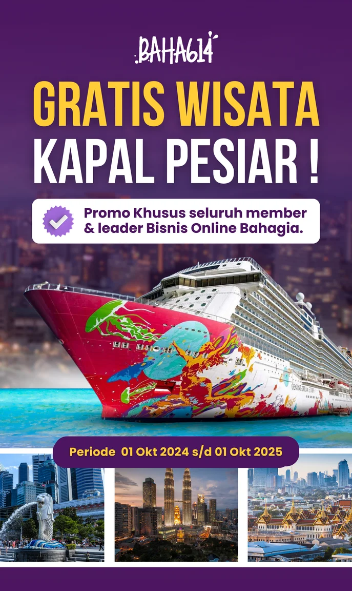 Promo Kapal Pesiar Bahagia - 3 Negara